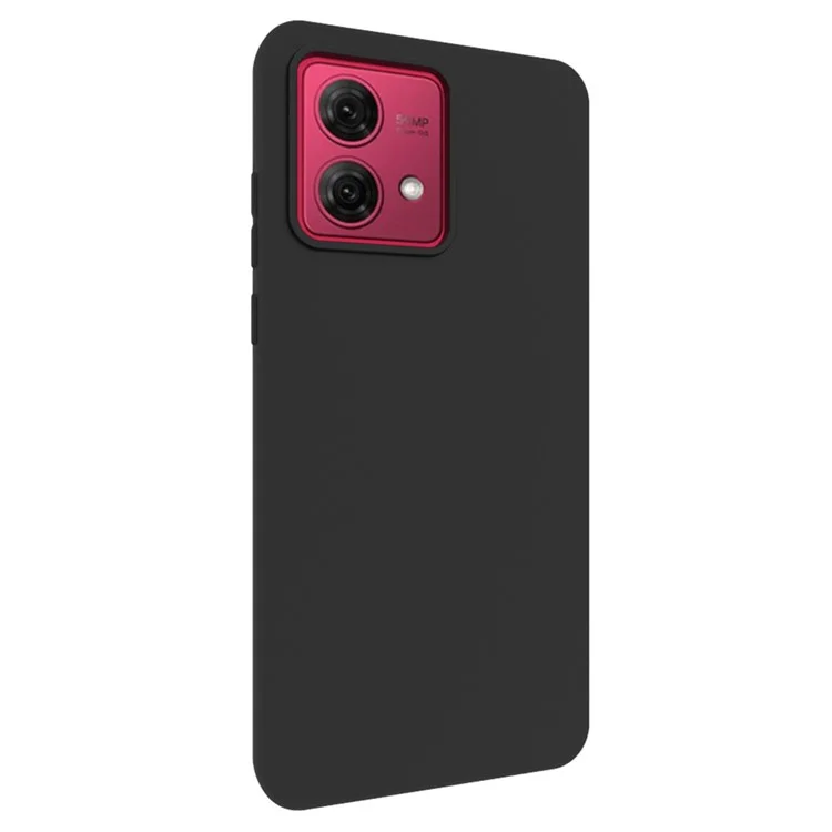 10Pcs  /  Pack for Motorola Moto G84 5G Phone Shell Dual-sided Matte Cover TPU Phone Case - Black