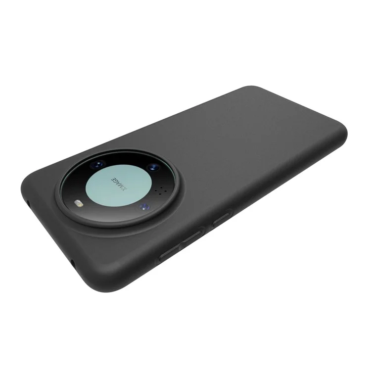 10 unidades / Paquete para Huawei Mate 60 Funda de teléfono antihuellas mate de TPU - Negro