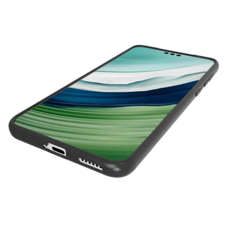 10шт / пачка для Huawei Mate 60 Pro Чехол из ТПУ с двусторонним матовым Anti-scratch Cover - Black