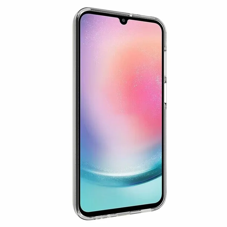 10 Stück / Packung für Samsung Galaxy A15 4G Klarer Gehäuseinnerer Wassermarkenfrei Textur TPU-Abdeckung