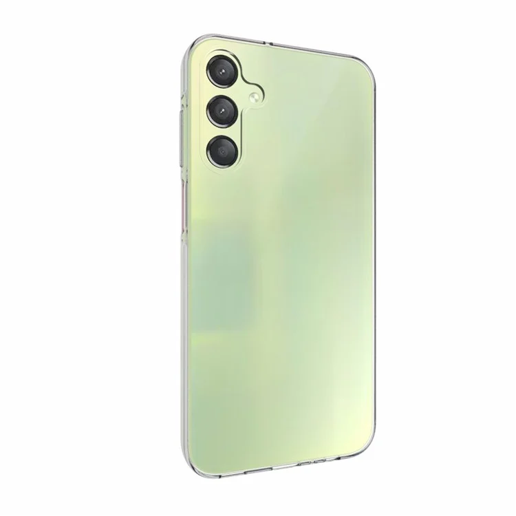 10 Stück / Packung für Samsung Galaxy A15 4G Klarer Gehäuseinnerer Wassermarkenfrei Textur TPU-Abdeckung