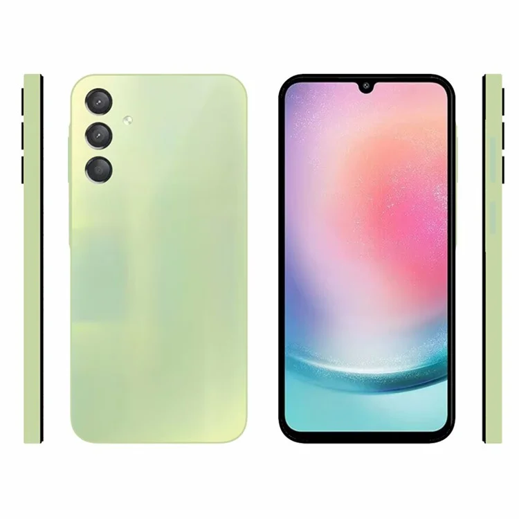 10 Stück / Packung für Samsung Galaxy A15 4G Klarer Gehäuseinnerer Wassermarkenfrei Textur TPU-Abdeckung