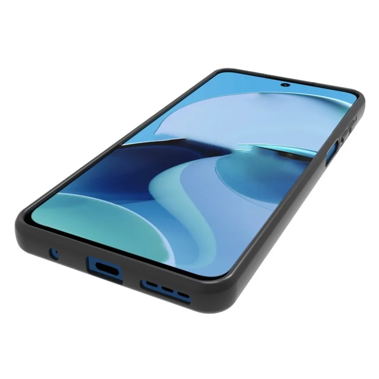 10 Stück / Pack für Motorola Moto G14 4G Doppelseitiger matter Cover TPU-Handyhülle - Schwarz