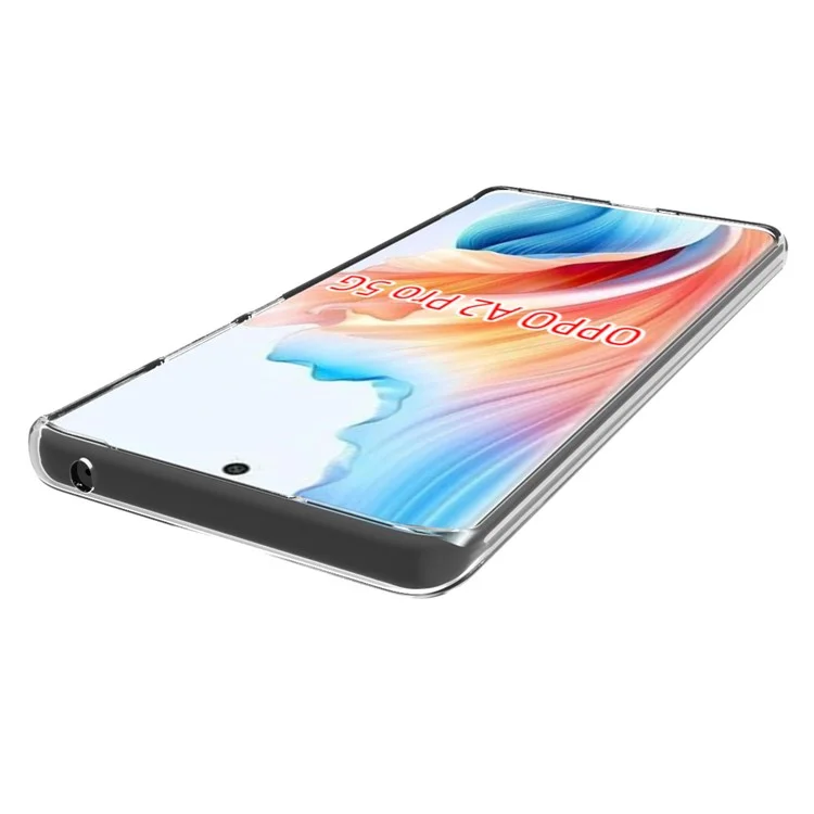 10 pezzi / confezione per Oppo A2 Pro 5G, custodia in TPU, guscio del telefono, texture senza marchi d'acqua