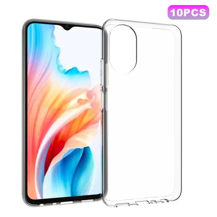 10 шт. / Упаковка для Oppo A18 4G / A38 4G Чехол для мобильного телефона Внутренняя текстура без водяных знаков TPU
