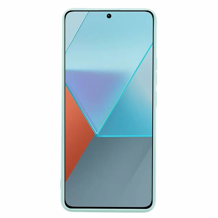 Für Xiaomi Redmi Note 13 Pro+ 5G Hülle TPU Faser-Liner Schutzhülle - Baby Blau