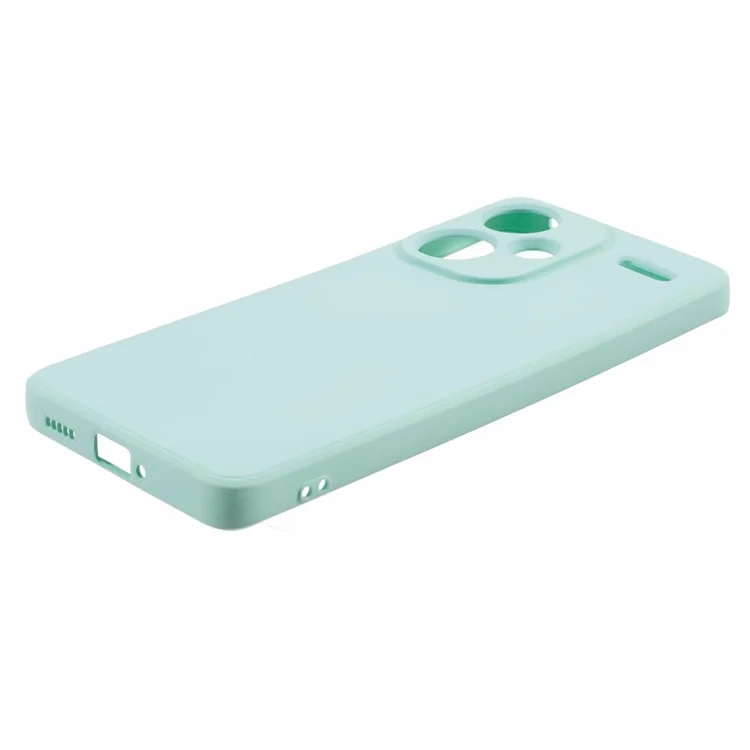 Für Xiaomi Redmi Note 13 Pro+ 5G Hülle TPU Faser-Liner Schutzhülle - Baby Blau