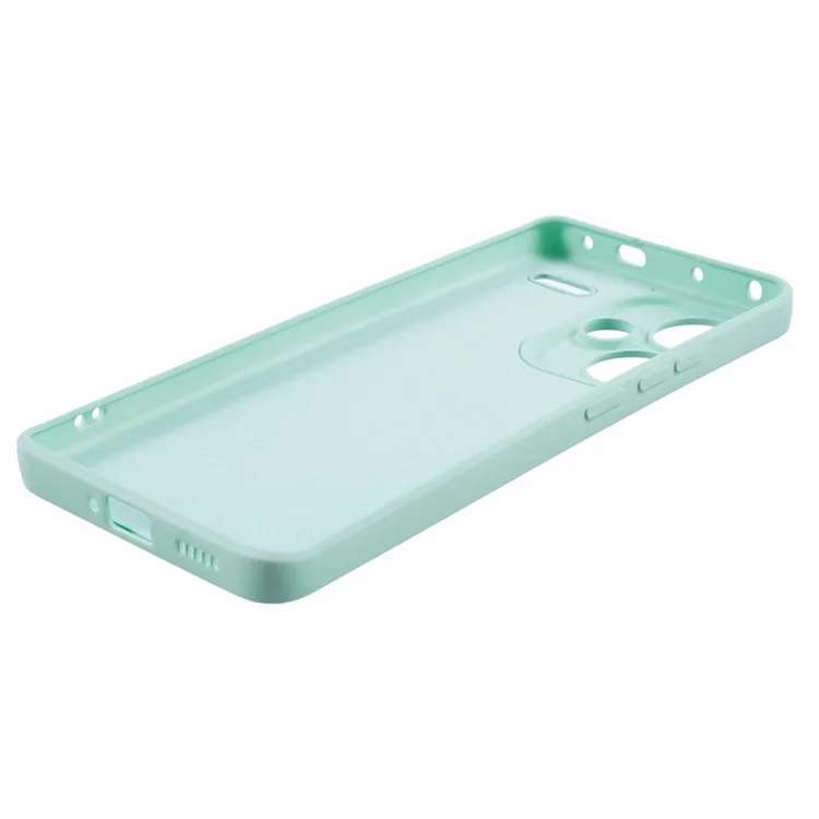 Für Xiaomi Redmi Note 13 Pro+ 5G Hülle TPU Faser-Liner Schutzhülle - Baby Blau