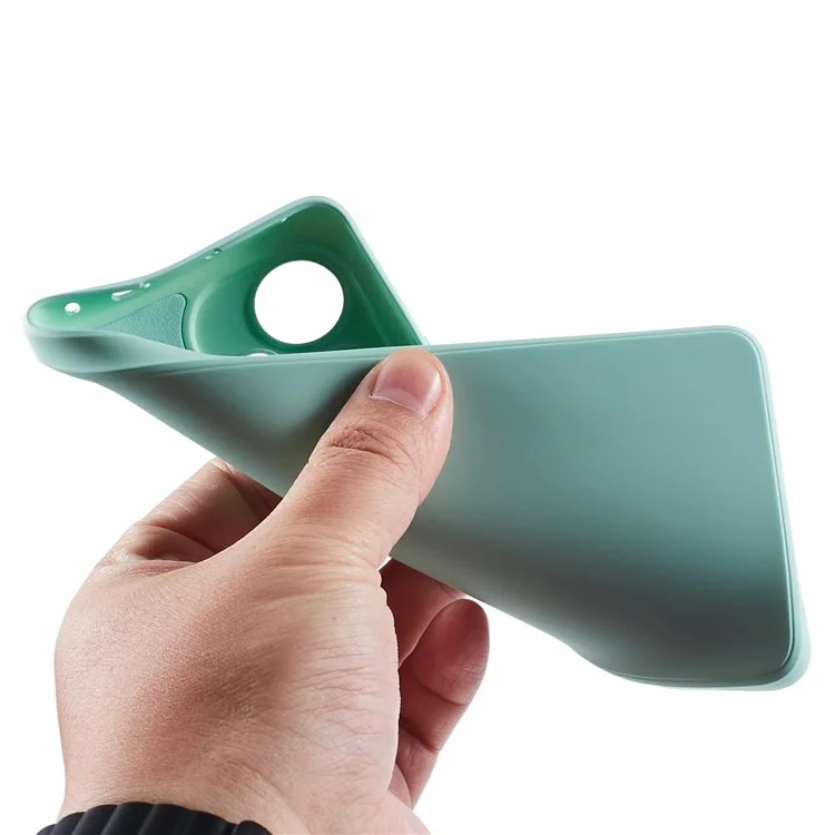 Für Xiaomi Redmi Note 13 Pro+ 5G Hülle TPU Faser-Liner Schutzhülle - Baby Blau