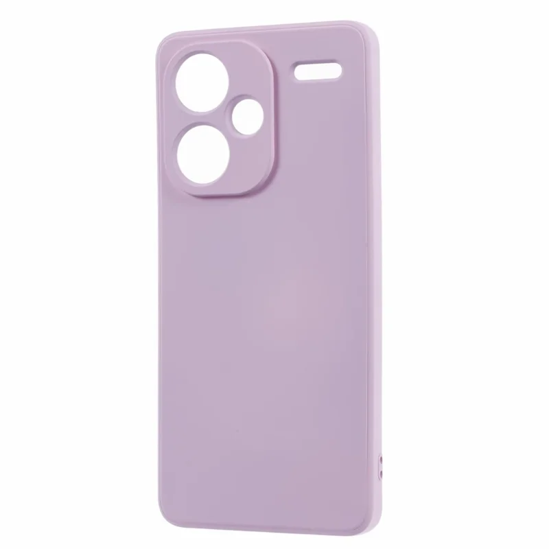 For Xiaomi Redmi Note 13 Pro+ 5G Case TPU Fiber Lining Protective Phone Cover - Purple