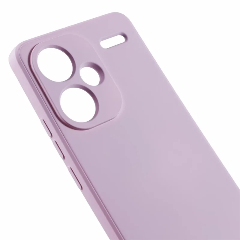 For Xiaomi Redmi Note 13 Pro+ 5G Case TPU Fiber Lining Protective Phone Cover - Purple