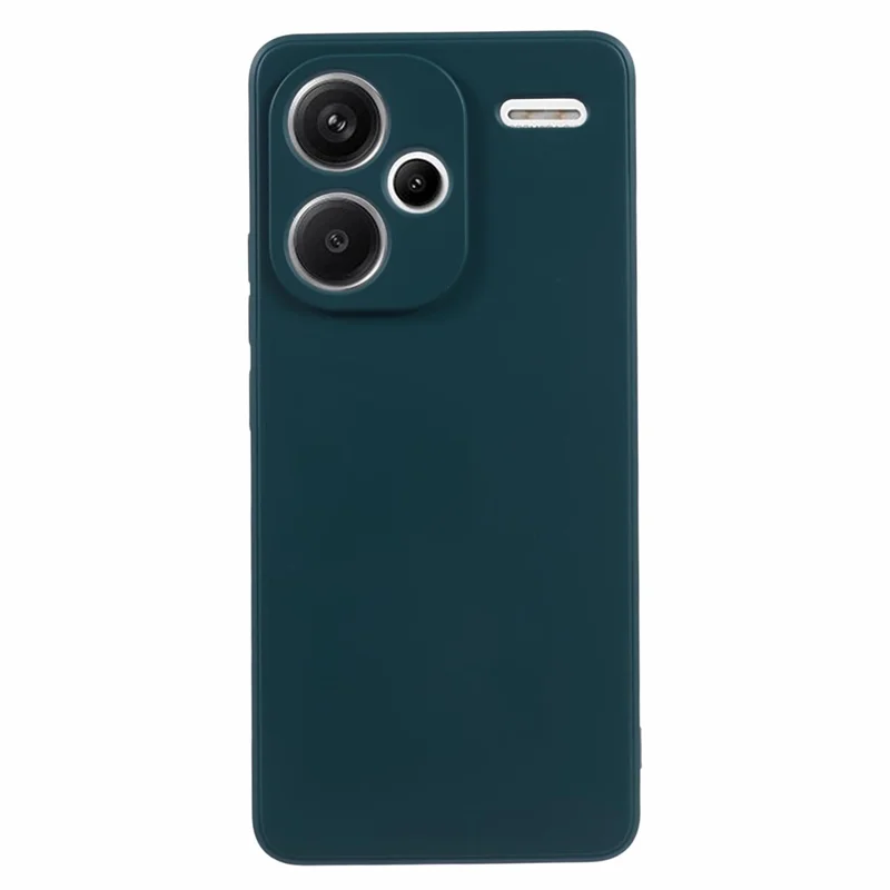 Чехол для Xiaomi Redmi Note 13 Pro+ 5G, из ТПУ с волокнистой подкладкой, защитный чехол для телефона — армейский зеленый цвет