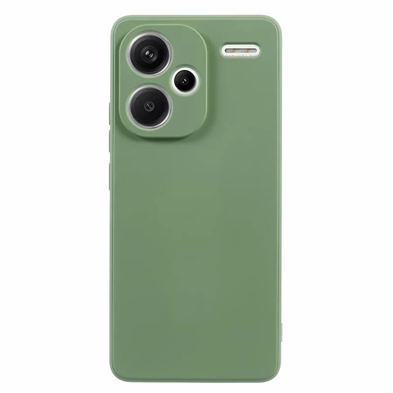 Coque pour Xiaomi Redmi Note 13 Pro+ 5G, housse de protection en TPU avec doublure en fibre - Vert Matcha