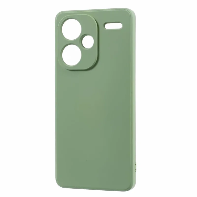 Coque pour Xiaomi Redmi Note 13 Pro+ 5G, housse de protection en TPU avec doublure en fibre - Vert Matcha