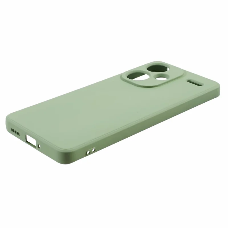 Coque pour Xiaomi Redmi Note 13 Pro+ 5G, housse de protection en TPU avec doublure en fibre - Vert Matcha