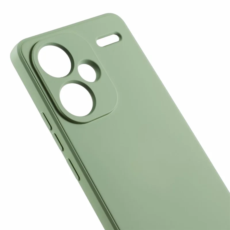 Coque pour Xiaomi Redmi Note 13 Pro+ 5G, housse de protection en TPU avec doublure en fibre - Vert Matcha