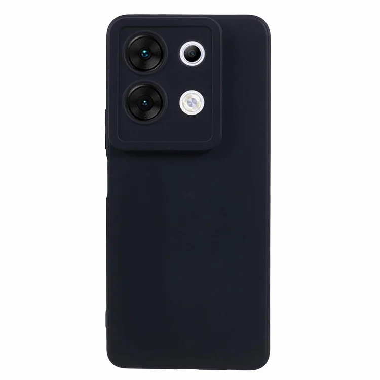 Für Infinix Note 30 5G Case Straight Edge Soft TPU Anti-Drop Phone Cover - Schwarz