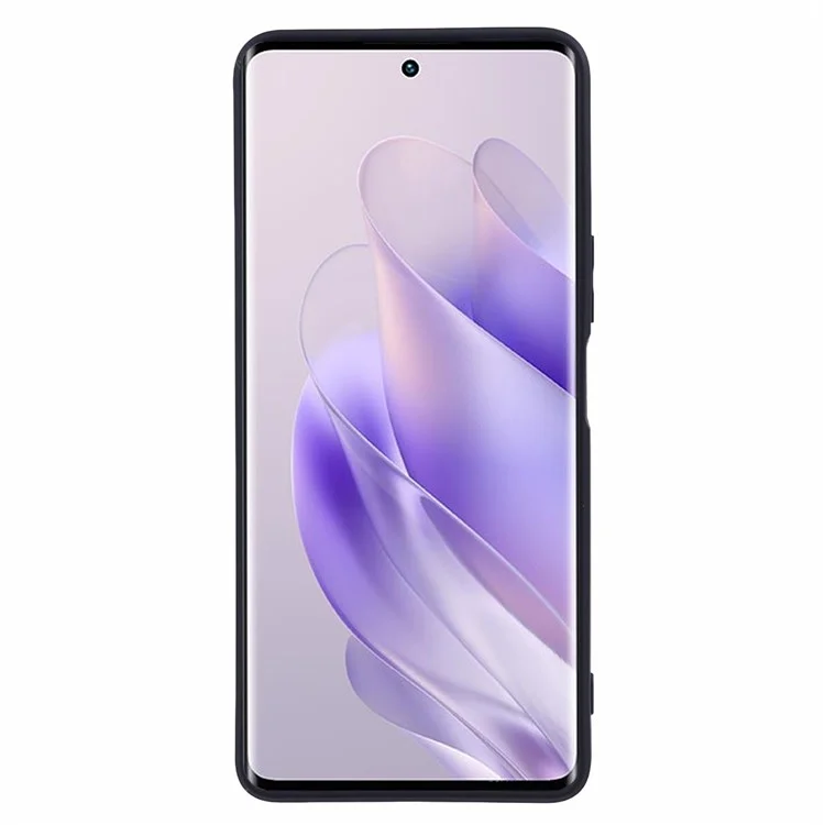 Für Infinix Note 30 5G Case Straight Edge Soft TPU Anti-Drop Phone Cover - Schwarz