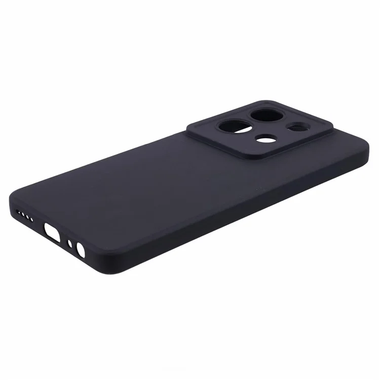 Für Infinix Note 30 5G Case Straight Edge Soft TPU Anti-Drop Phone Cover - Schwarz