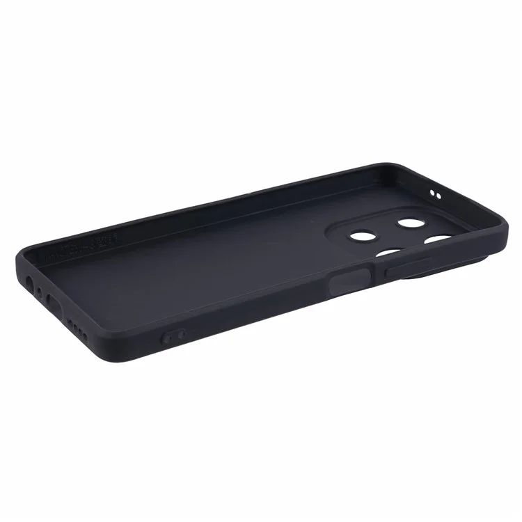 For Infinix Note 30 4G Case Soft TPU Drop-Proof Phone Cover - Black