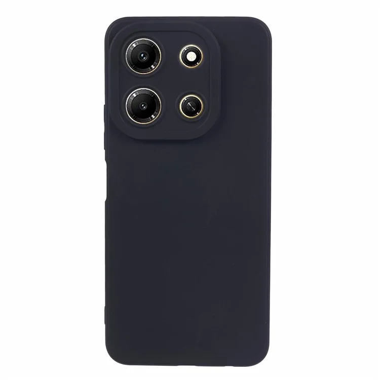 For Infinix Note 30i 4G Case Straight Edge Phone TPU Back Cover - Black