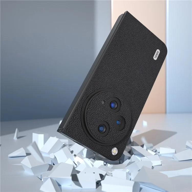 ABEEL For Oppo Find N3 5G / OnePlus Open Case Матовая фактурная задняя крышка - Черный 