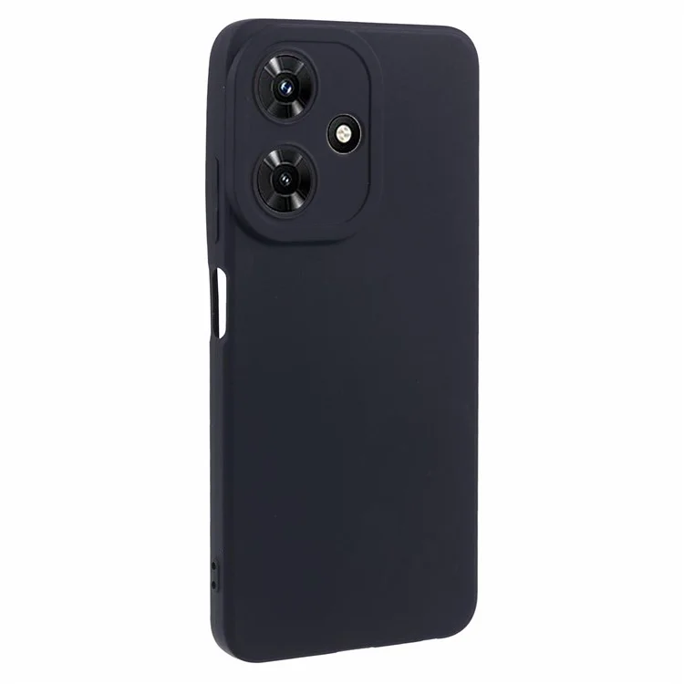For Infinix Hot 30i Case Straight Edge Anti-Scratch TPU Phone Cover - Black
