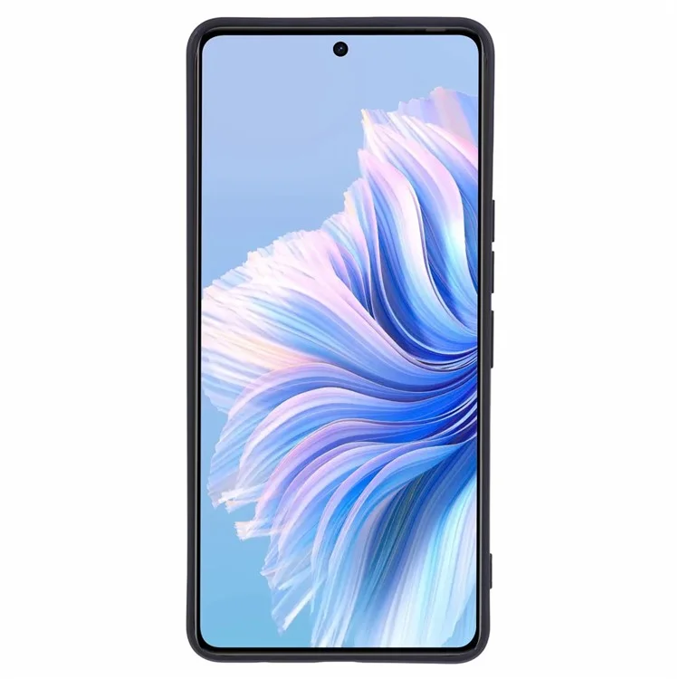 Per TECNO Camon 20 Pro 5G Case Bordo Dritto Copertura Telefono TPU - Nero
