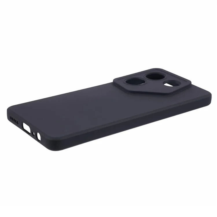 Per TECNO Camon 20 Pro 5G Case Bordo Dritto Copertura Telefono TPU - Nero