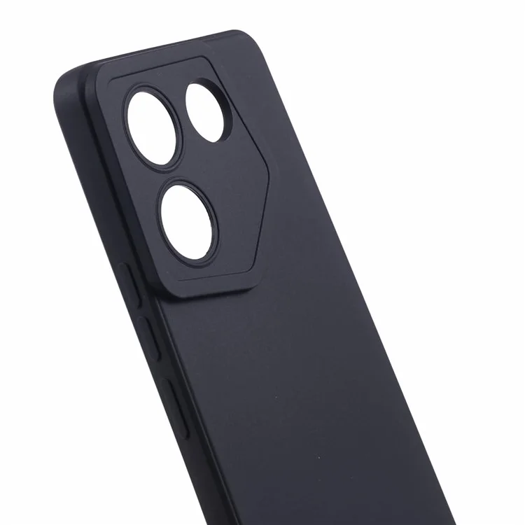 Per TECNO Camon 20 Pro 5G Case Bordo Dritto Copertura Telefono TPU - Nero