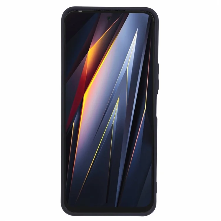 Для чехла TECNO Pova 4 4G Fall-Resistant TPU Straight Edge Phone Cover - Black