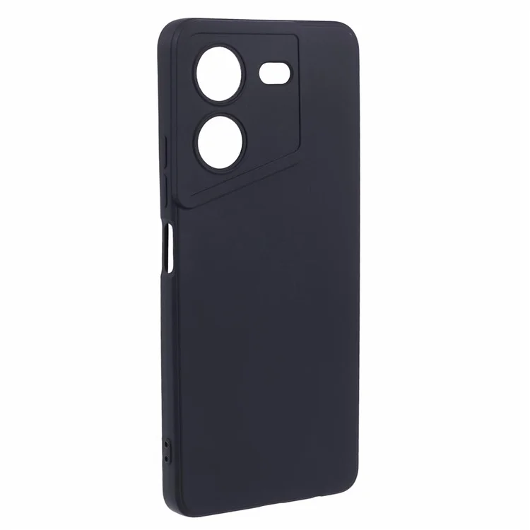 Per TECNO Pova 5 4G Case Bordo Dritto Progettazione TPU Copertura del Telefono - Nero