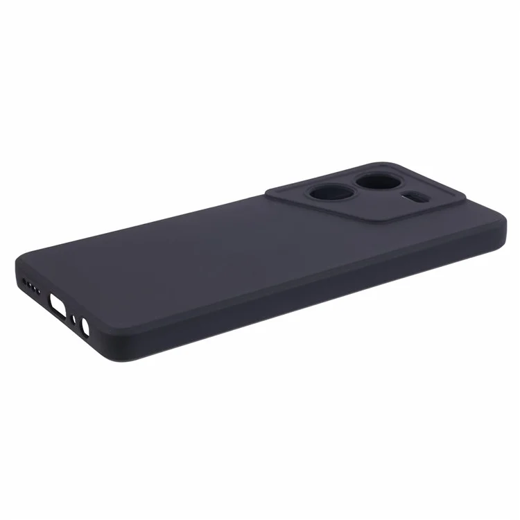 Per TECNO Pova 5 4G Case Bordo Dritto Progettazione TPU Copertura del Telefono - Nero