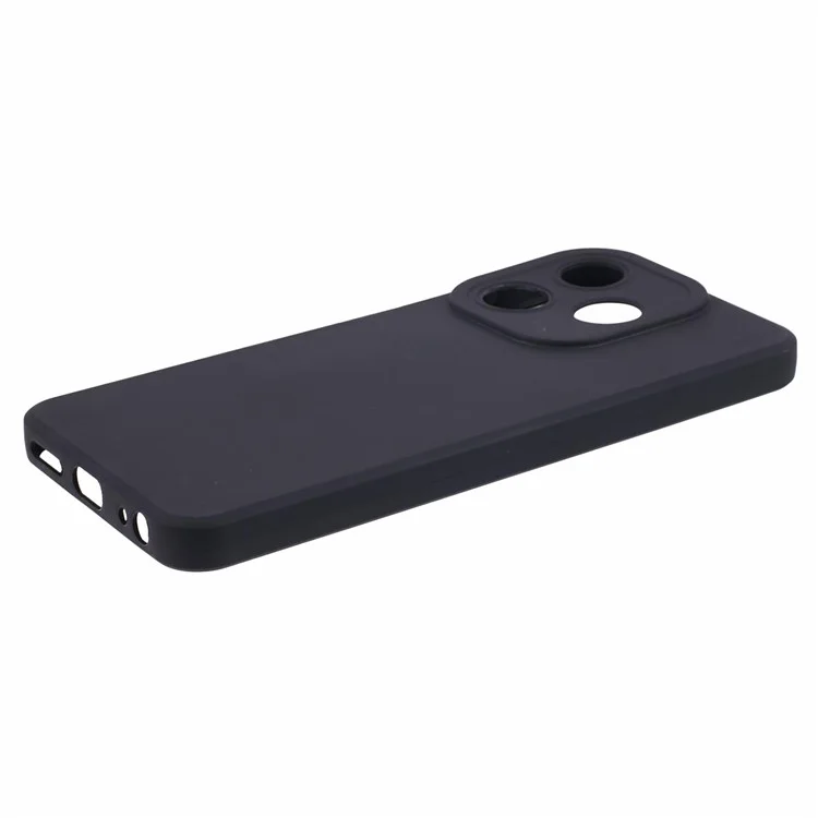Para TECNO Spark 10 4G Case TPU Recorte Preciso Funda Protectora de Teléfono - Negro