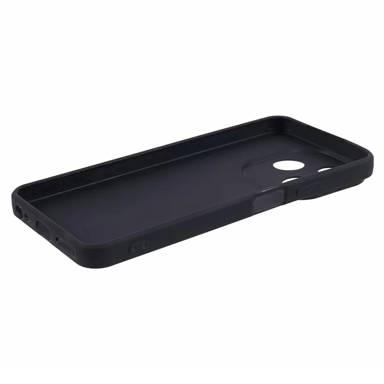 Para TECNO Spark 10 4G Case TPU Recorte Preciso Funda Protectora de Teléfono - Negro