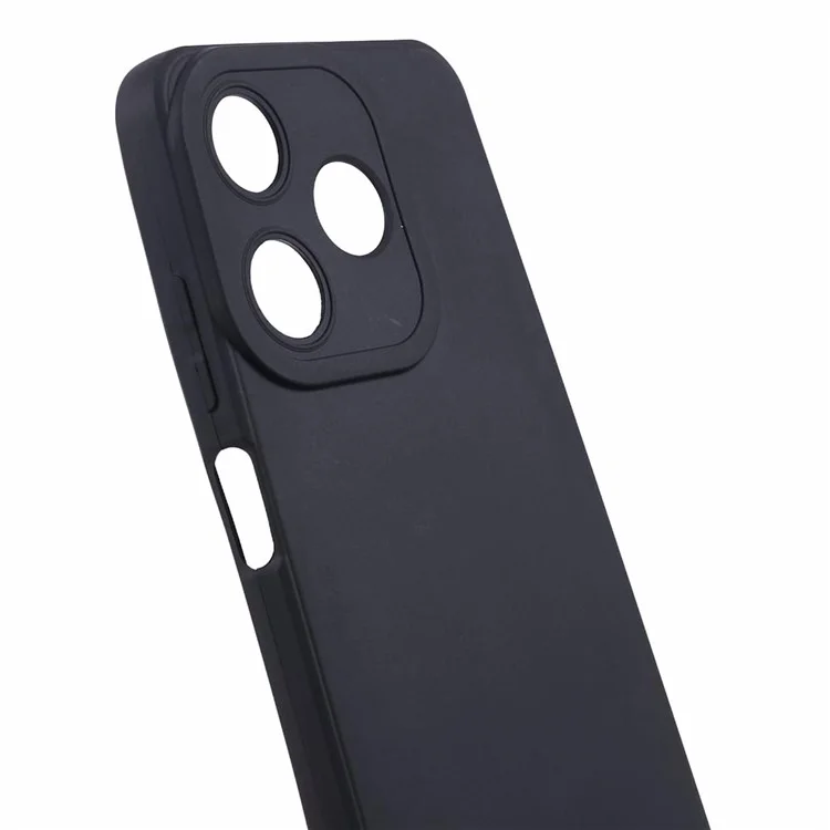 Para TECNO Spark 10 4G Case TPU Recorte Preciso Funda Protectora de Teléfono - Negro