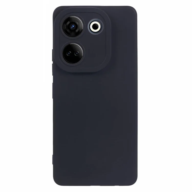 Para TECNO Camon 20 4G Case Straight Edge TPU Slim Phone Cover - Preto