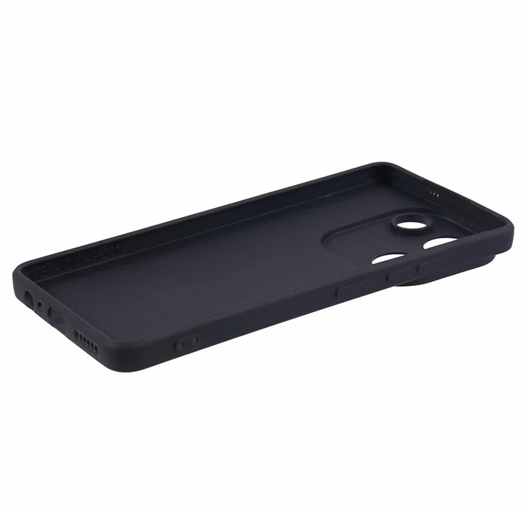 Para TECNO Camon 20 4G Case Straight Edge TPU Slim Phone Cover - Preto