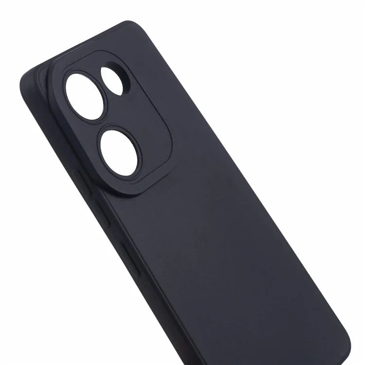 Para TECNO Camon 20 4G Case Straight Edge TPU Slim Phone Cover - Preto