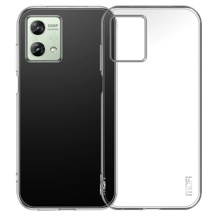 MOFI Para Motorola Moto G84 5G Capa Transparente Capa de Telefone TPU Protetor de Telefone