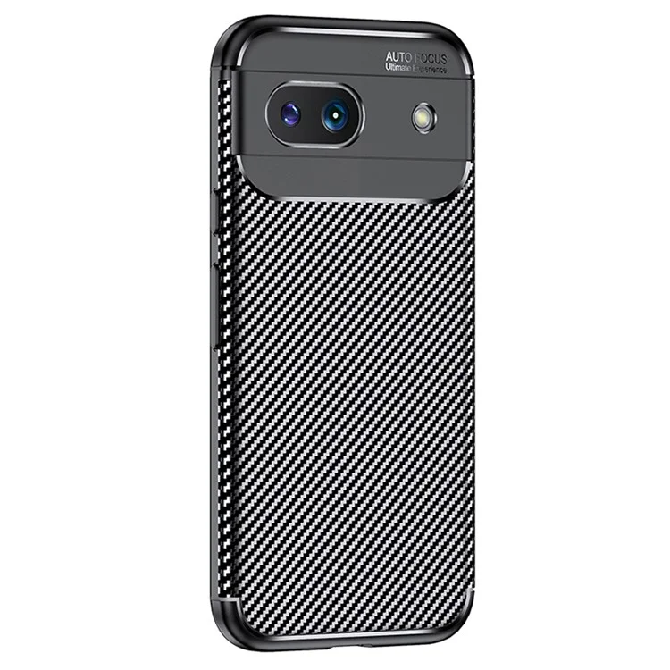 Pour Google Pixel 8a Case TPU Texture Fibre de Carbone Antichoc Housse de Téléphone