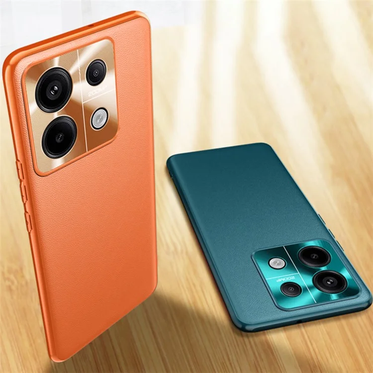 Für Xiaomi Redmi Note 13 Pro+ 5G Hülle PU-Leder+TPU+PC stoßfest Telefonabdeckung - Grün