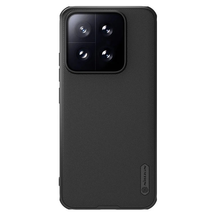 NILLKIN Super Frosted Shield Pro pour Xiaomi 14 PC+TPU Matte Cover Anti-Fingerprint Phone Case - Noir
