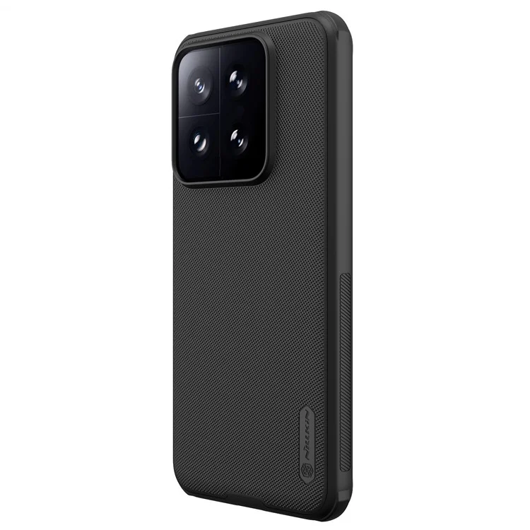 NILLKIN Super Frosted Shield Pro pour Xiaomi 14 PC+TPU Matte Cover Anti-Fingerprint Phone Case - Noir