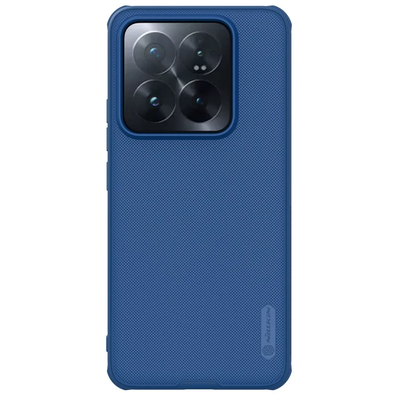 NILLKIN Super Frosted Shield Pro for Xiaomi 14 Pro Case Shockproof PC + TPU Matte Phone Cover - Blue