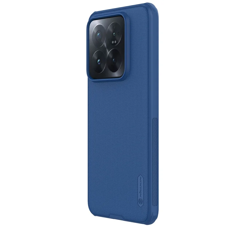 NILLKIN Super Frosted Shield Pro for Xiaomi 14 Pro Case Shockproof PC + TPU Matte Phone Cover - Blue