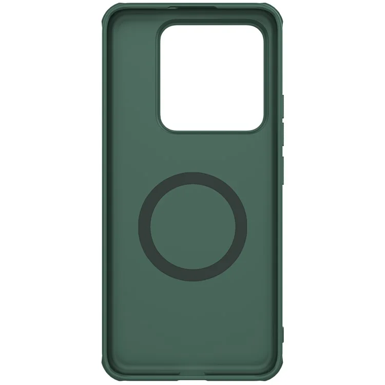 NILLKIN Frosted Shield Pro for Xiaomi 14 Pro Case Fall Proof PC+TPU Magnetic Phone Cover - Green