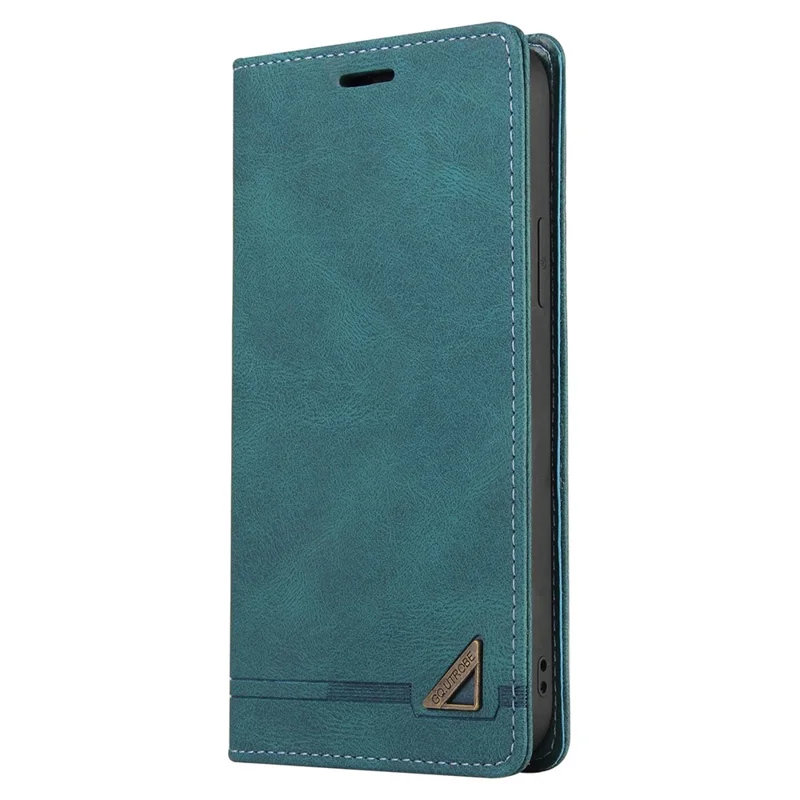 GQ.UTROBE 008 Series For Samsung Galaxy A24 4G (162.1 x 77.6 x 8.3mm) Case RFID Blocking PU Leather Phone Cover - Blue