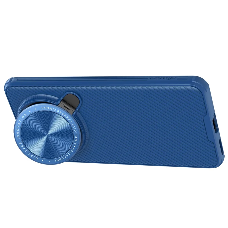 NILLKIN CamShield Prop Magnetic Series per il Case del Telefono Huawei Mate 60 con Copertura Obiettivo e Supporto - Blu