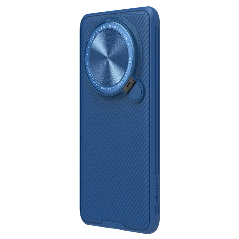 NILLKIN CamShield Prop Magnetic Series per il Case del Telefono Huawei Mate 60 con Copertura Obiettivo e Supporto - Blu